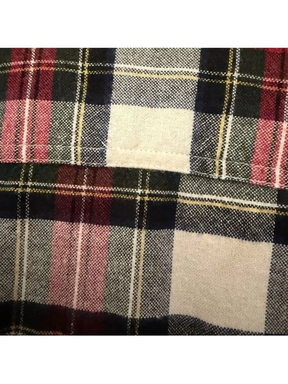 J.Crew Flannel Shirt with Elbow Patches Size Small